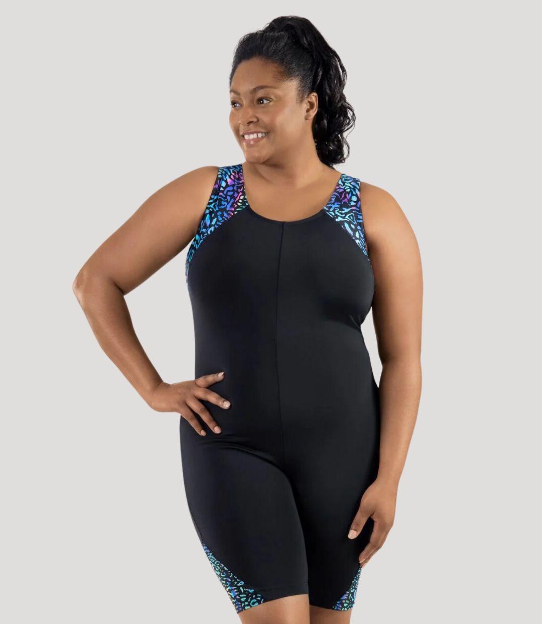 Coral plus size swimsuit sales