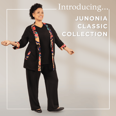 Introducing the Junonia® Classic Collection: Effortless Plus Size Style, Anytime, Anywhere